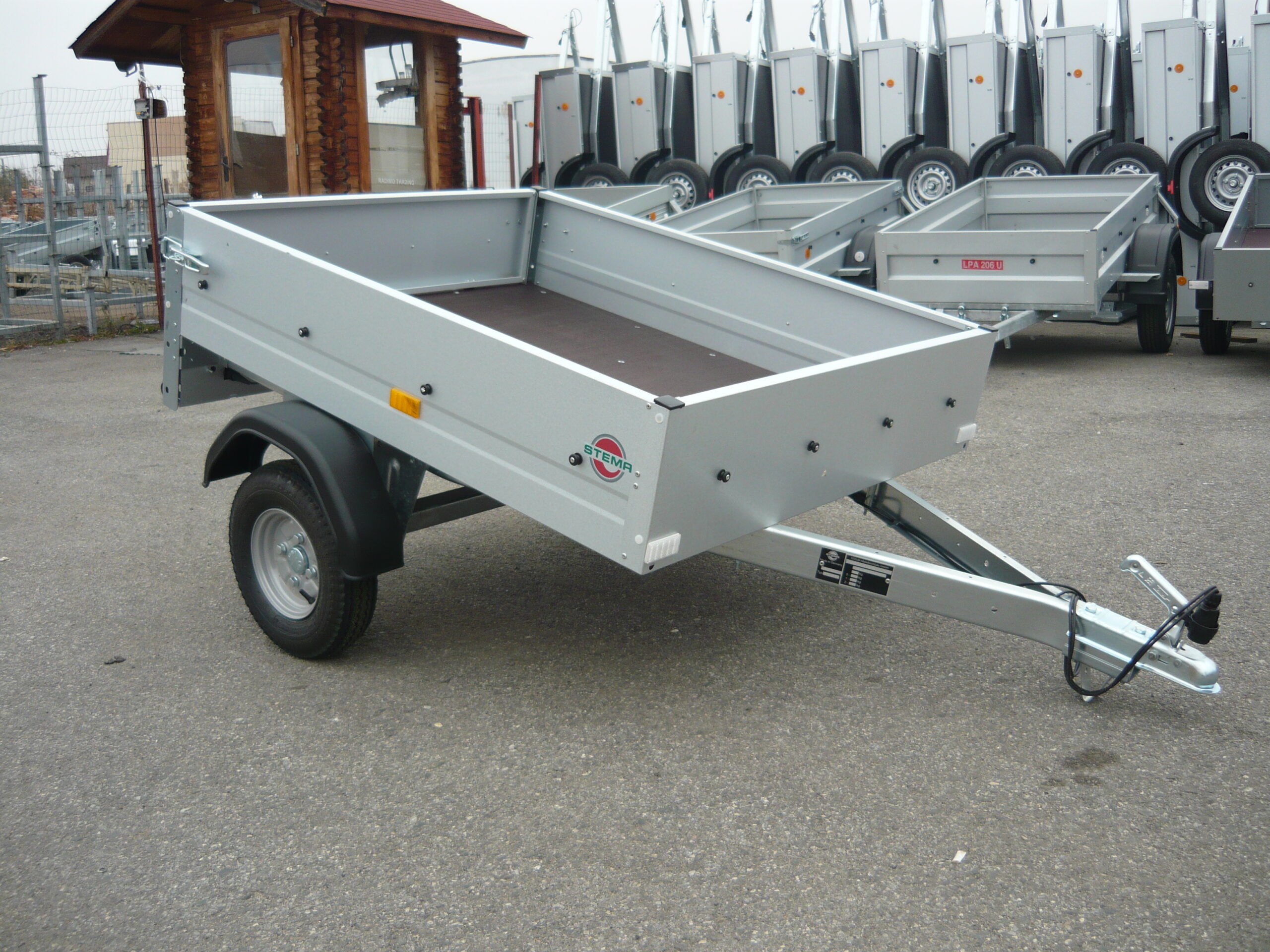 REMORCA MINI STEMA 350 KG (remorca pt. ATV)